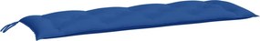 vidaXL királykék oxford szövet kerti padpárna 150 x 50 x 7 cm