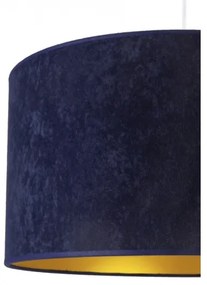 Duolla - Csillár zsinóron ROLLER 1xE27/40W/230V átm. 40 cm kék