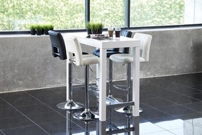 Ízléses bárszék Almonzo - fehér / krómozott