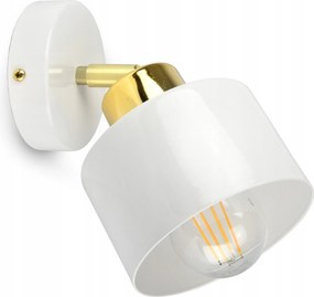Fali lámpa Fehér Arany Roller 370-KG1