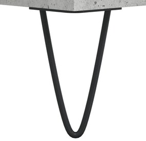 betonszürke szerelt fa fürdőszobaszekrény 30 x 30 x 190 cm
