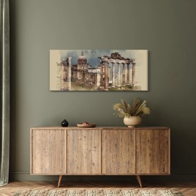 Kép - Forum Romanum, Róma, Olaszország (120x50 cm)