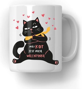 Bögre Az én macskám Az én Valentin-napom Ajándék Macska Ajándék