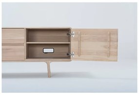 Fawn tömör tölgyfa TV állvány - Gazzda