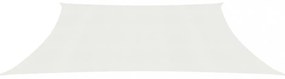 fehér HDPE napvitorla 160 g/m² 3/4 x 3 m