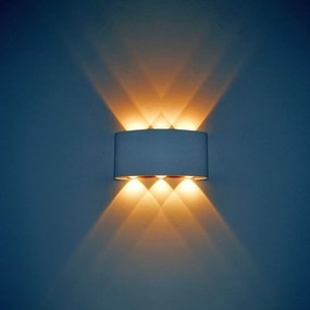ITALUX OWL-6650-4-WH-3K ORTELO Modern Kültéri Fali Lámpa Fehér LED IP54