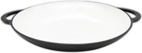 Zománcozott Öntöttvas Serpenyő Paella Grill Sütőhöz 35 CM