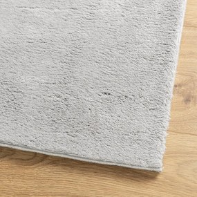 HUARTE szürke rövid szálú puha és mosható szőnyeg 160 x 230 cm