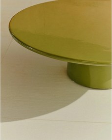 Beton kerek kerti dohányzóasztal ø 110 cm Albanella – Kave Home