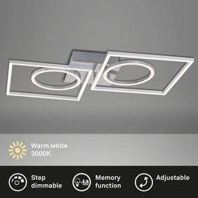 Briloner 3135-018 - LED Dimmelhető mennyezeti lámpa FRAME LED/43,8W/230V 3000K
