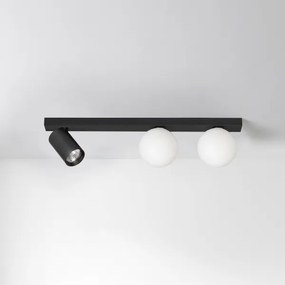 Brilagi - SELE BALL spotlámpa 1xGU10/30W/230V + 2xG9/10W fekete