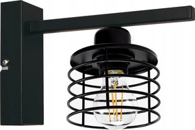 Nagy Fali Lámpa Fekete Drót Lámpabúra Led