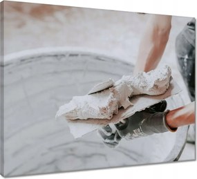 Vászonkép 50x40 Friss vakolat felhordása