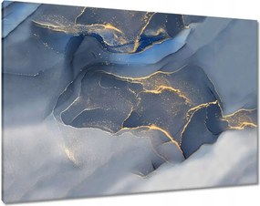 Vászonkép 100x70 Kék márvány