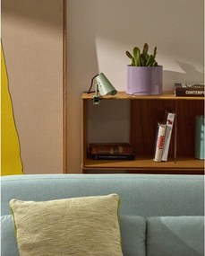 Zöld fém asztali lámpa csiptetővel (magasság 16 cm) Jula – Kave Home