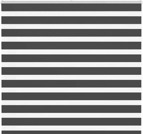 vidaXL zebrafüggönnyel fekete szövetszélesség 150,9 cm poliészter