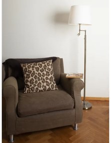 ByRydens 1988780-5504-LED ORLANDO állólámpa 1xE27/5W/230V+LED/3W fehér/bronzz