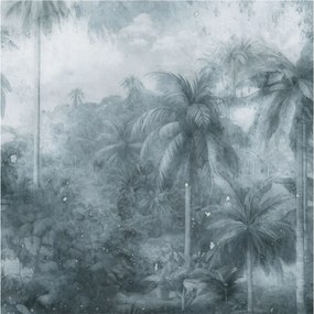 Fotótapéta Flizelin Fali Szett Trópusi növényzet 250x250 +Ragasztó