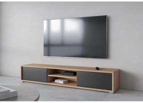 TV asztal Fiora 40 (olajozott tölgy + antracit). 1066467