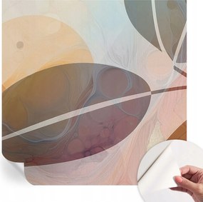 Öntapadós Fali Fotótapéta Hálószobába Harmonikus levelek 250x250 cm