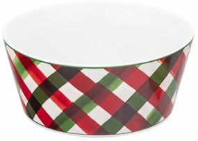 Altom Classic Christmas porcelán tál, 600 ml