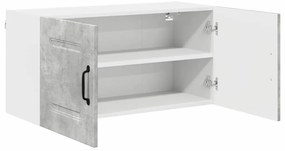 Fali konyhaszekrény Beton Szürke 80 x 31 x 40 cm Faanyag