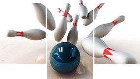 Kép - bowling (90x60 cm)