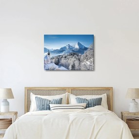 Kép - Egy pillantás a téli tájra (70x50 cm)