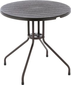 Kerek bistro asztal Ø 80 cm barna