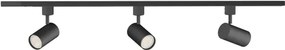 Philips - LED dimmelhető sínes spotlámpa EASYLINK 3xGU10/4,7W/230V 1m fekete
