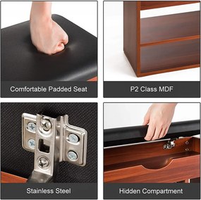 Cipősszekrény 62 x 26 x 72 cm BC CS08-1