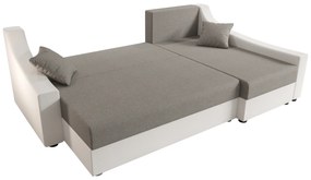 Sarok ülőgarnitúra Opal L (fekete + szürke) (J). 1057310