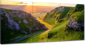 Vászonkép 120x60 Gyönyörű kilátás a hegyekre