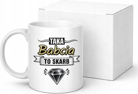 Nagymama napi bögre Ilyen Nagymama Kincs Vicces Ajándék 330ml