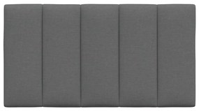 sötétszürke szövet fejtámla párna Hanko 80 cm