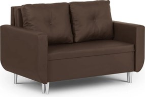 ROT Kétszemélyes kinyitható kanapé Szürke/sötétbarna