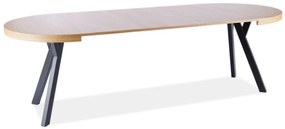 Domingo bővíthető étkezőasztal tölgy 100-250cm