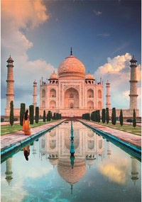 India Taj Mahal 1500 db-os Compact puzzle Clementoni