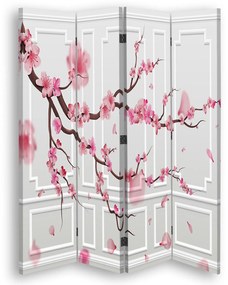 Gario Paraván Cseresznyevirág Méret: 145 x 170 cm, Kivitelezés: Klasszikus paraván