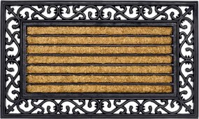 Lábtörlő kókusz gumi félkör 75 x 45 cm