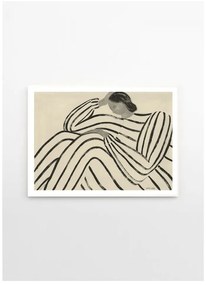 Poszter 70x50 cm Waiting – Sofia Lind – The Poster Club