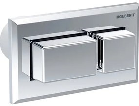 Vezérlőgomb Geberit Sigma műanyag krómozott 116.054.21.1