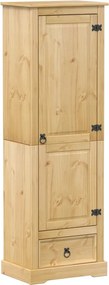 vidaXL Corona tömör fenyőfa ruhásszekrény 55 x 38 x 170 cm