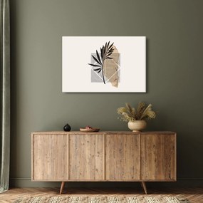 Kép - Absztrakció trópusi levelekkel N⁰1 (90x60 cm)