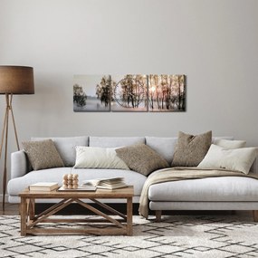 Kép - reggeli szárazság (órával) (90x30 cm)