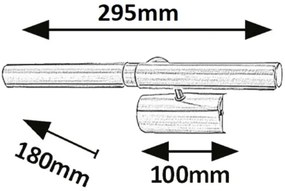 Rabalux 3644 - LED Kép megvilágító PICTURE LIGHT 2xG9/2W/230V