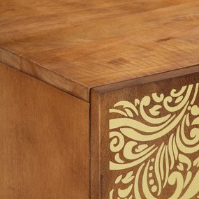 TV szekrény 105x33x46 cm Tömör mangófából