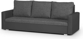 LEO Háromszemélyes kinyitható kanapé Szürke/szürke