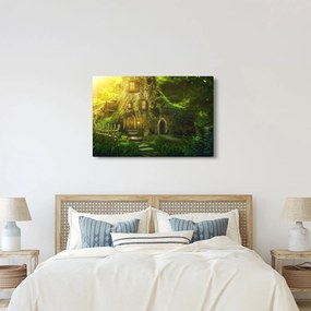 Kép - Mesebeli erdő (90x60 cm)