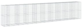 horganyzott vas gabion kosár fedéllel 950 x 100 x 200 cm